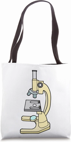 Microscope Science Tote Bag