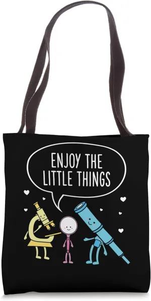 Microscopes Mirror Telescope Astronomer Science Teacher Tote Bag
