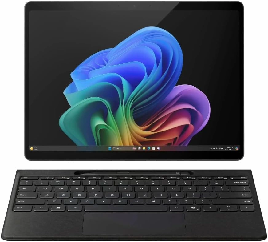 Microsoft Surface Pro 11 (16GB RAM|2TB SSD) Copilot  PC w/Black Surface Pro Flex Keyboard & Slim Pen, 13" 120Hz 2.8K Touch, Snapdragon X Plus, WiFi 7, Win 11 Pro, WiFi Only, Platinum (Renewed)