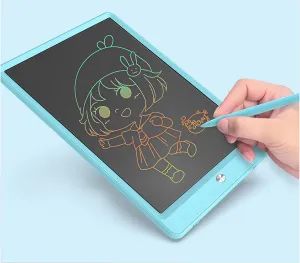 Miko LCD Handwriting Board, Children's Drawing Board, Writing Board, Small Blackboard(Blue)