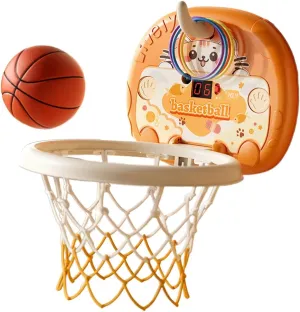 Mini Basketball Hoop Set for and Entertainment, Cats