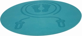 Mipcase Household Non Slip Yoga Mat Shock Absorbing Tpe Jumping Ground Pad Comfortable Fitness Cushion for Home Exercise Durable Soundproof Floor Pad Thickness