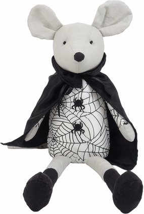 MON AMI Bouvier The Vampire Mouse Stuffed Animal – 15”, Stuffed Vampire Toy for Kids of All Ages, Halloween Decorations