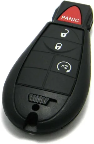 Mopar OEM Dodge Keyless Entry Remote Fob 4-Button Fobik Smart Key (FCC ID: GQ4-53T / P/N: 56046955)