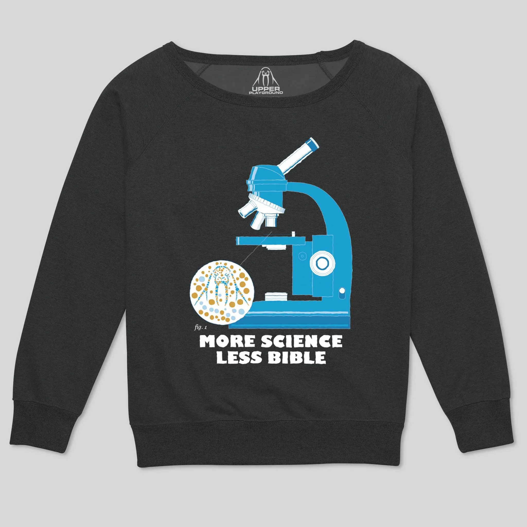 MORE SCIENCE WOMEN'S SCOOP NECK SWEATSHIRT