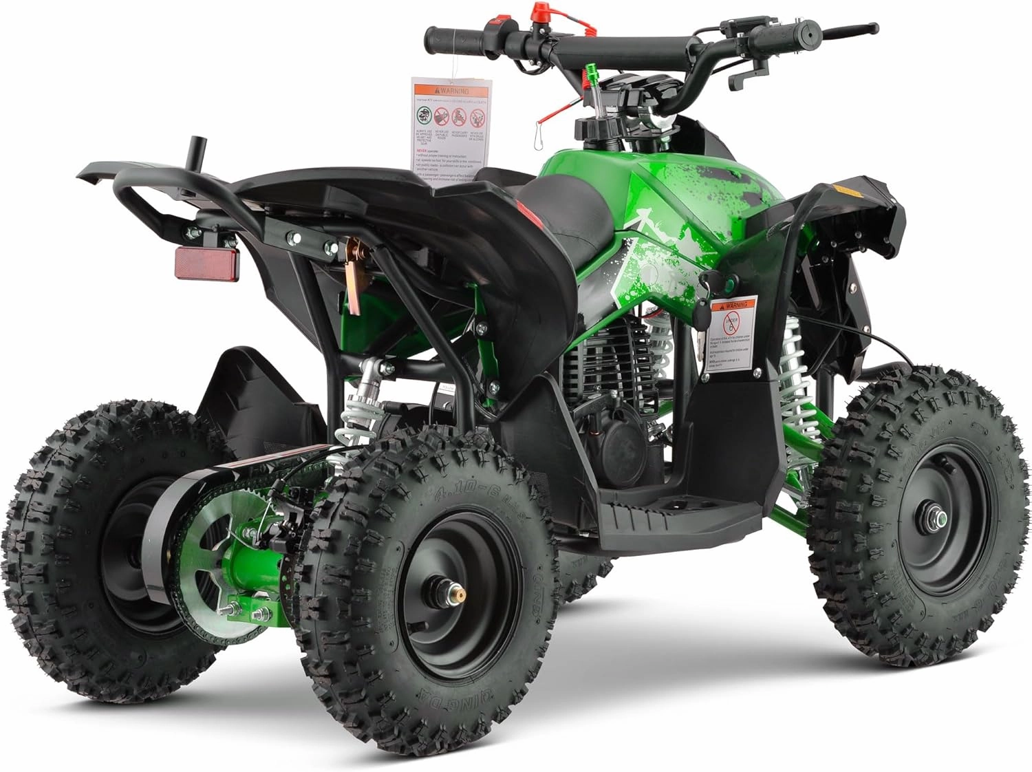 MotoTec Renegade 40cc 4-Stroke Kids Gas ATV Green
