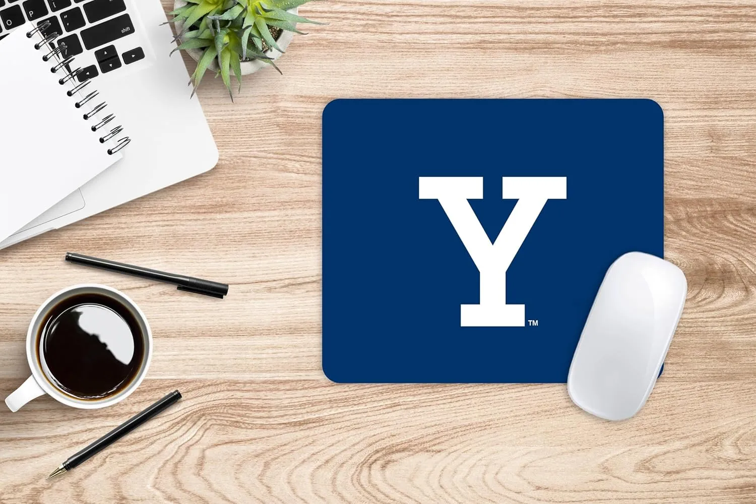 Mouse Pad, Fabric, Yale University Standard/Mascot