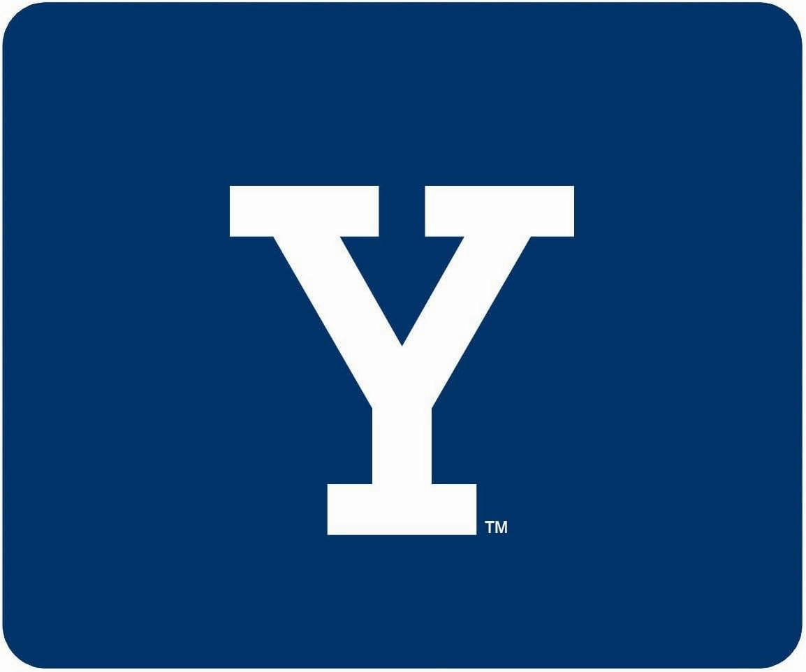 Mouse Pad, Fabric, Yale University Standard/Floral Pink