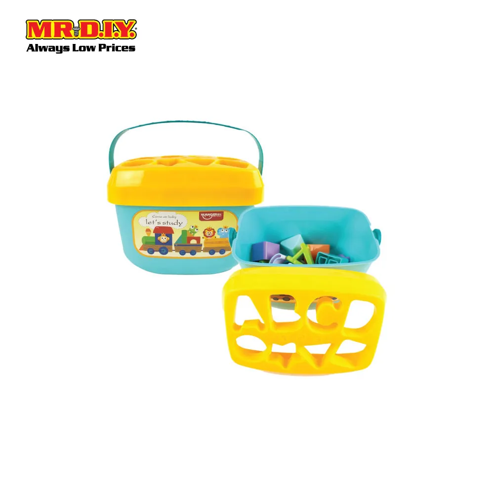 (MR. DIY) HUANGER Building Blocks Baby's First Block Playset