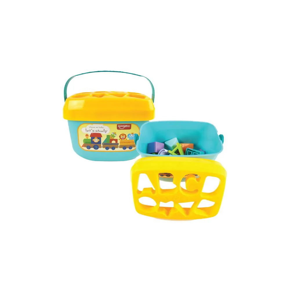 (MR. DIY) HUANGER Building Blocks Baby's First Block Playset