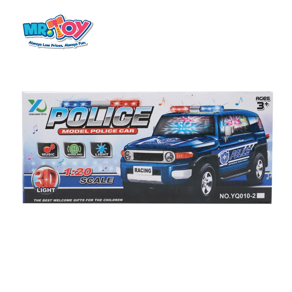 (MR.DIY) Rescue Advanced Simulation Police Car (1:20 Scale)