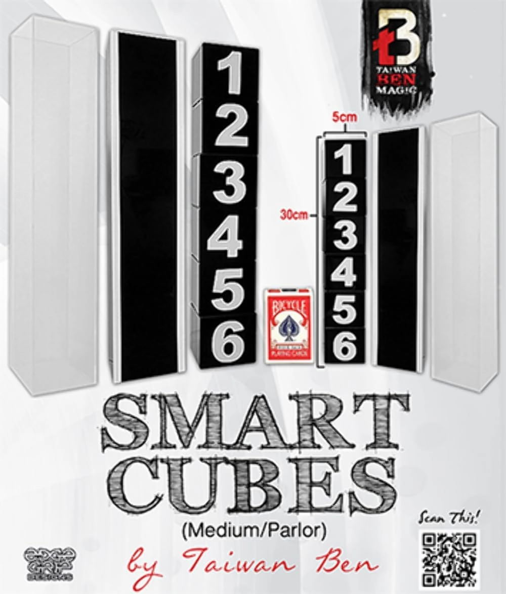 Murphy's Magic Supplies, Inc. Smart Cubes (Medium/Parlor) by Taiwan Ben - Trick