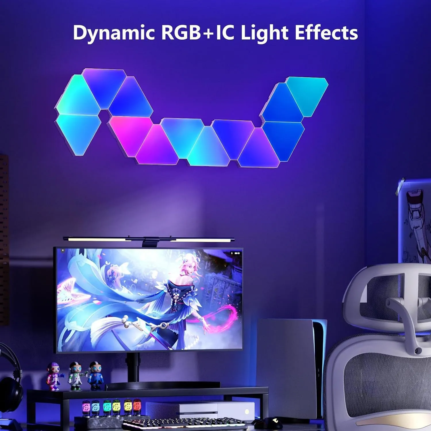 Music Sync DIY Hexagon Panel lights