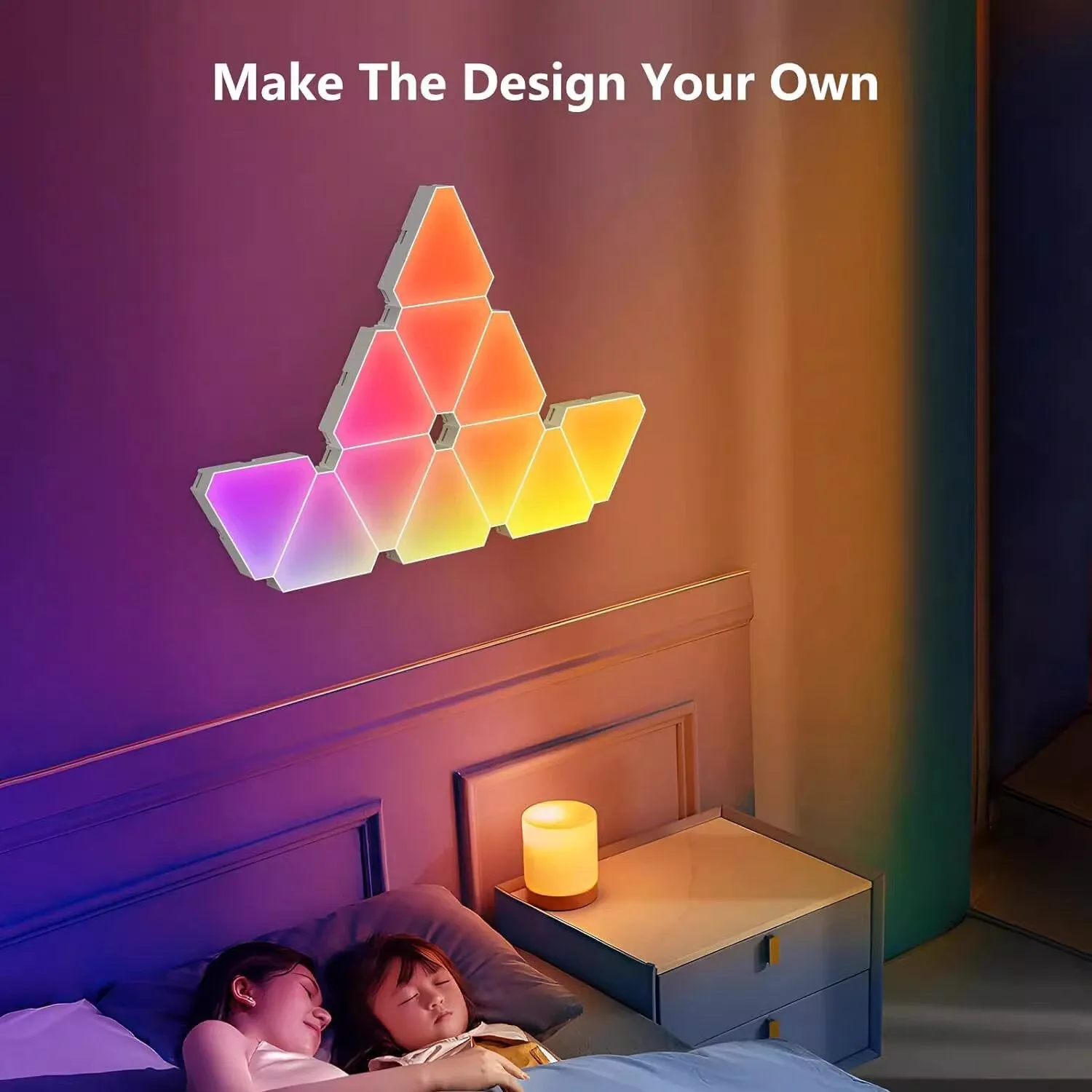 Music Sync DIY Hexagon Panel lights