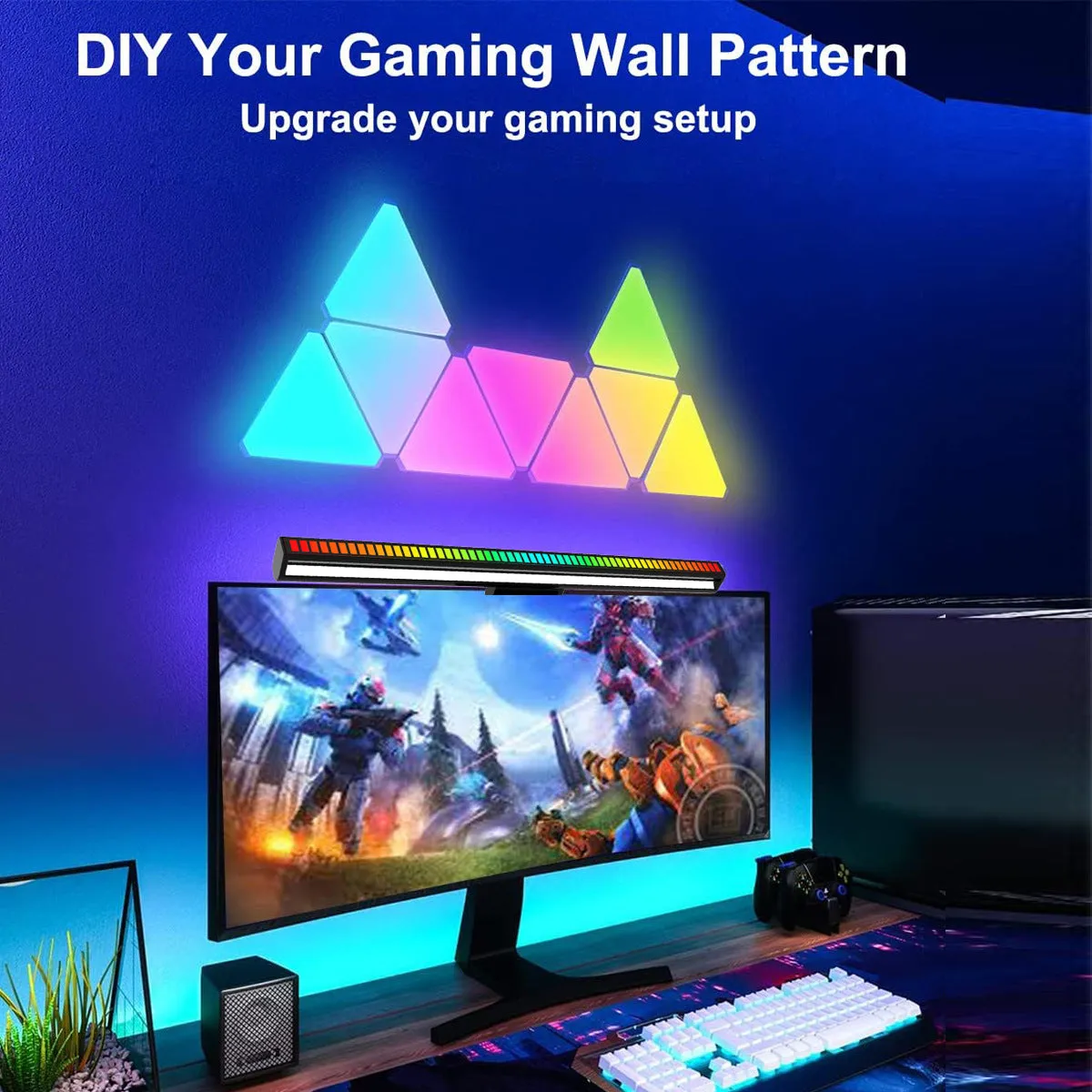 Music Sync DIY Hexagon Panel lights