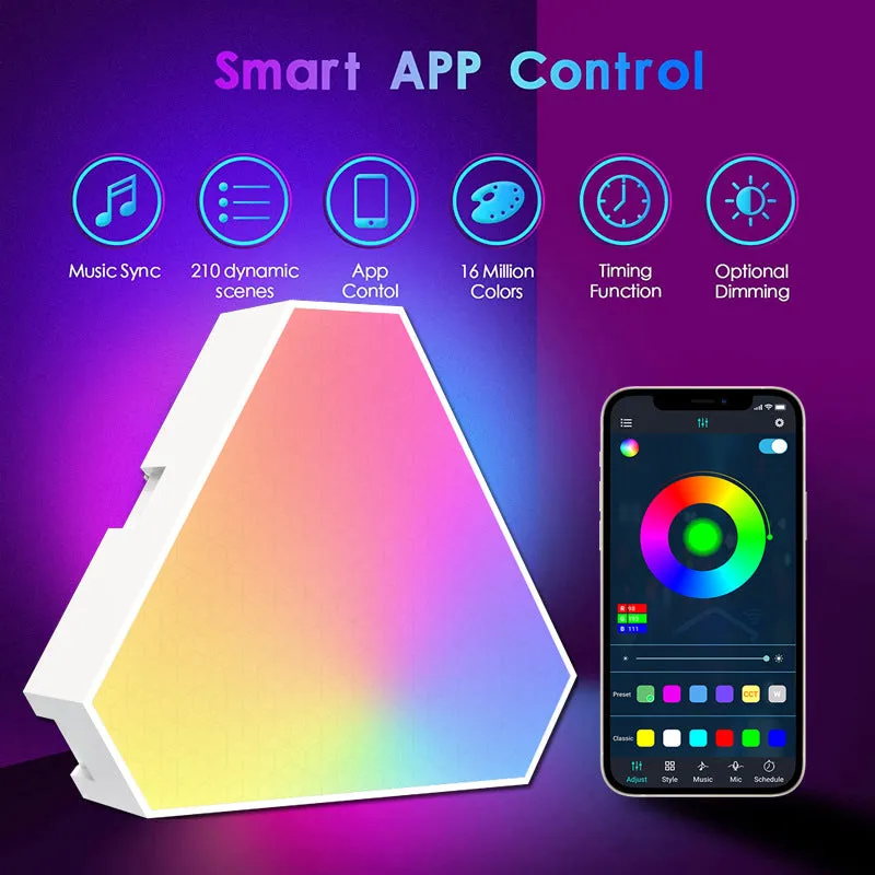 Music Sync DIY Hexagon Panel lights