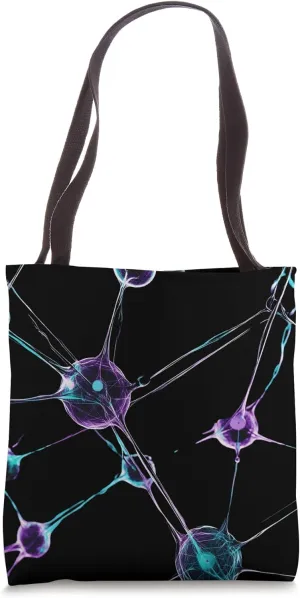 Neural Network Art Science Graphic Tote Bag