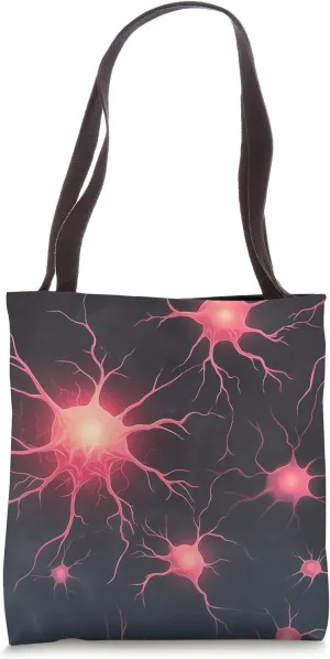 Neural Network Neuron Art Science Tote Bag