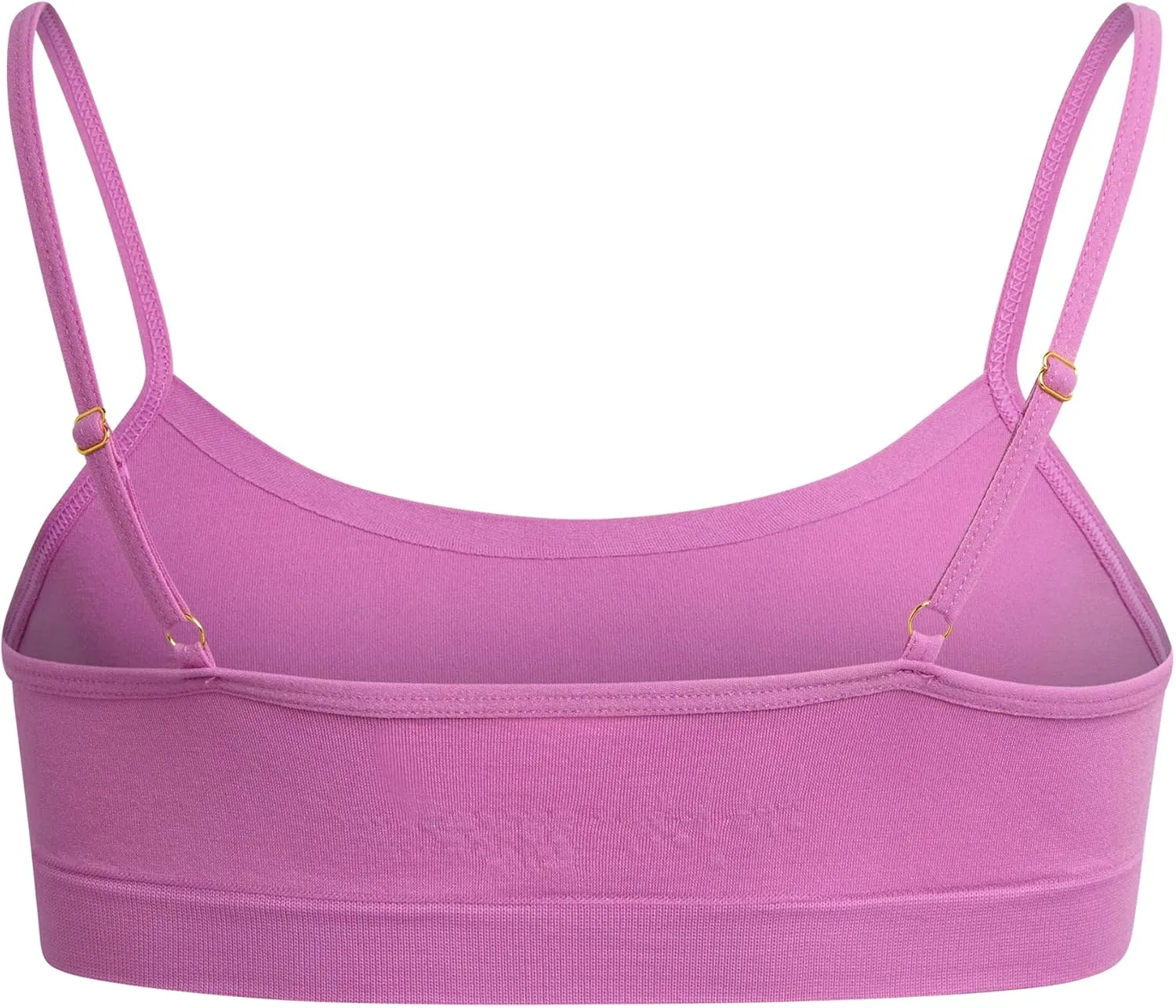 Nicole Miller Girls Training Bra -3 Pack/6 Pack Seamless Padded Bralette Underwear for Girls with Removable Pads (S-XL)