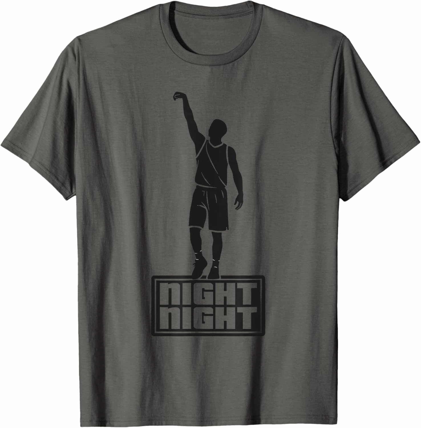 Night Night Basketball Funny Dunk Trash Talk Ball Hoops T-Shirt