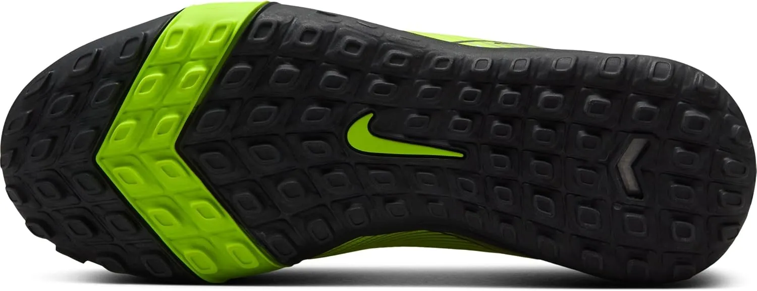 Nike Jr. Mercurial Vapor 16 Academy Little/Big Kids' TF Low-Top Soccer Shoes (FQ8284-700, Volt/Black)