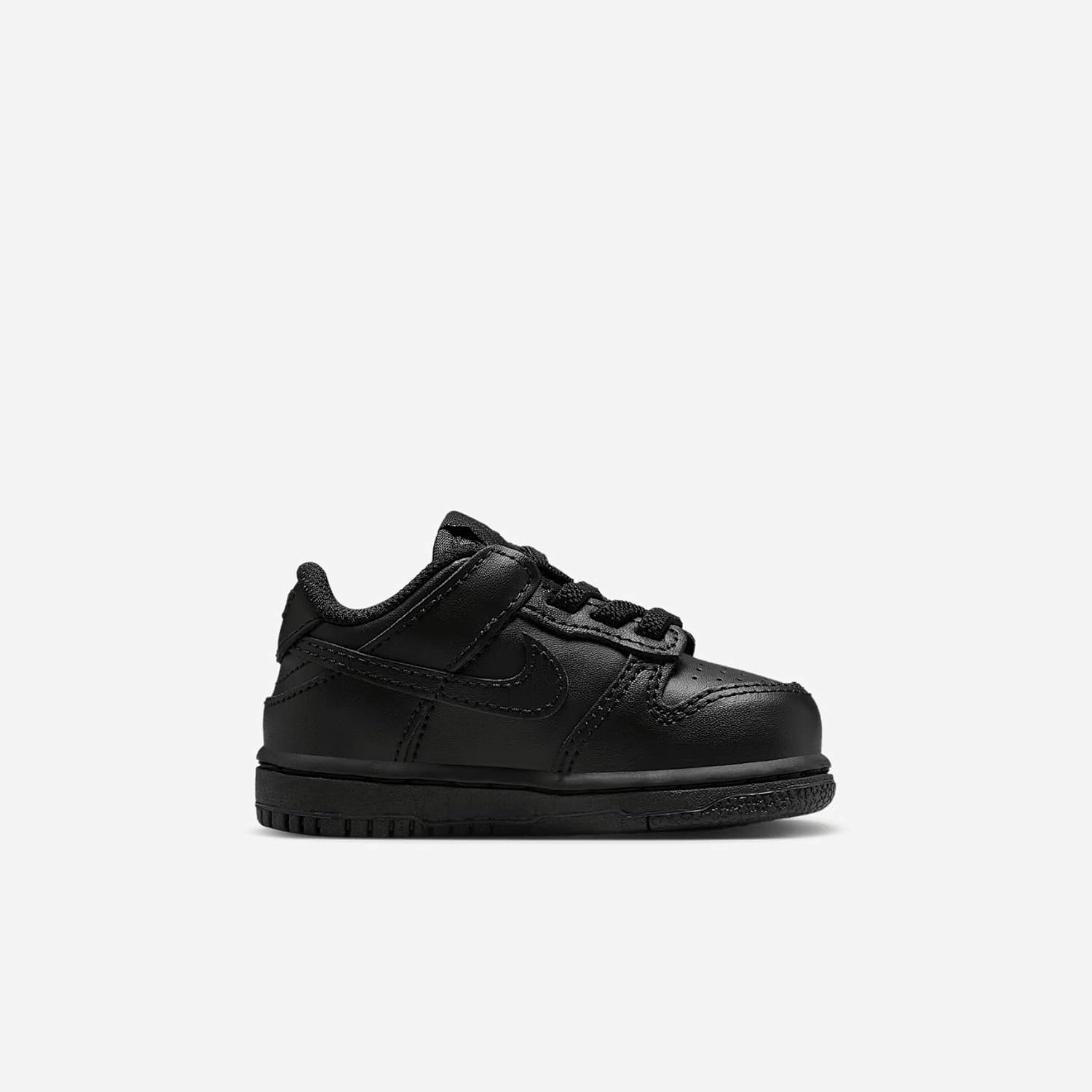 Nike Dunk Low Baby/Toddler Shoes (FB9107-009, Black/Black/Black)