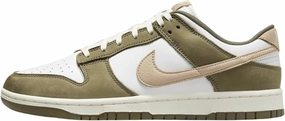 Nike Dunk Low Retro Premium Men's Shoes (FQ8250-200, Medium Olive/Summit White/Sail/Hemp)