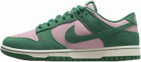 Nike Dunk Low Retro SE Men's Shoes (FZ0549-600, Medium Soft Pink/Sail/Malachite) Size 10