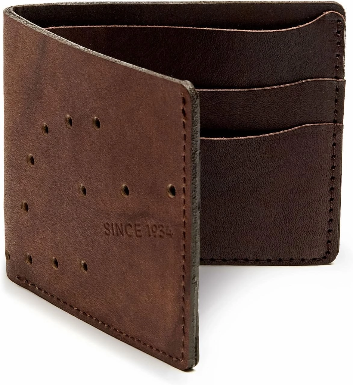 NOKONA Ballglove Leather Wallet | Made with Genuine American Baseball Glove Leather | Made in The USA and Customizable
