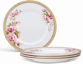 Noritake Hertford Set of 4 Salad Plates, 8-1/2"