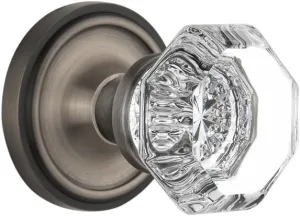 Nostalgic Warehouse Classic Rosette Waldorf Octagonal Round Door Knob
