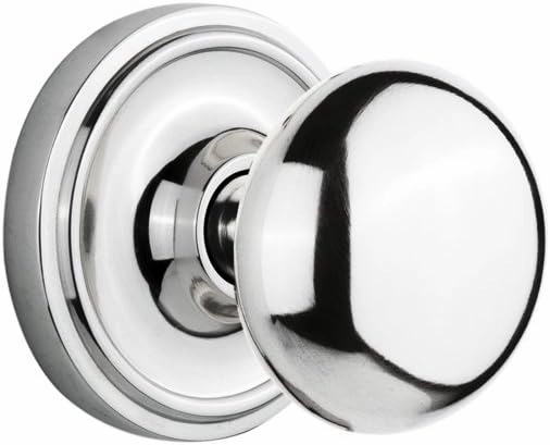Nostalgic Warehouse Classic Rosette with New York Round Door Knob