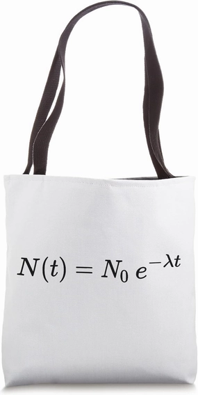 Nuclear radioactive decay, cool physics and science Tote Bag