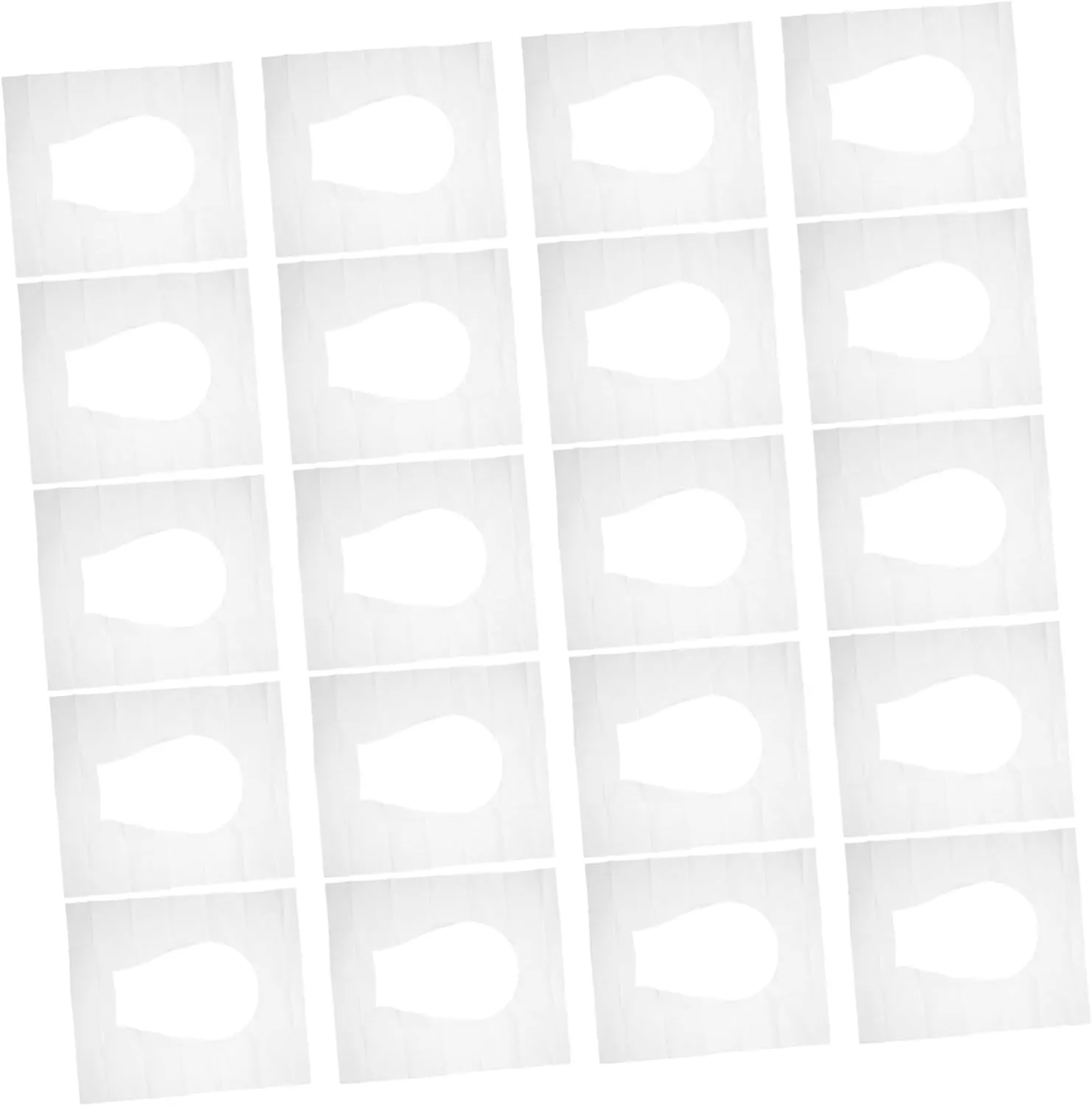 NUOBESTY 1set Portable Toilet Pads Disposable Seat Papers for Travel Public Restrooms Durable Comfortable Covers for Adults Convenient 100pcs