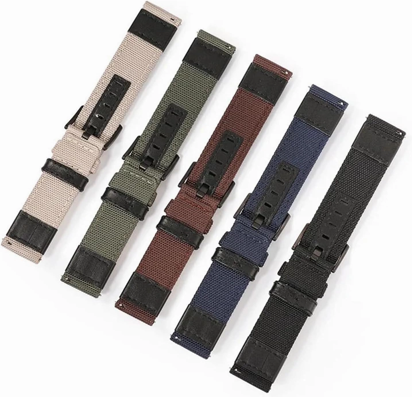 Nylon Watch Strap 20mm 22mm Universal Watch Band Bracelet Replacement Accessories