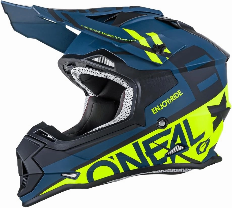 O'Neal - 0200-215 Unisex-Adult Off-Road Style 2SERIES Helmet SPYDE Black/hi-viz XL