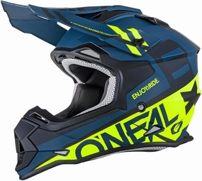 O'Neal - 0200-215 Unisex-Adult Off-Road Style 2SERIES Helmet SPYDE Black/hi-viz XL