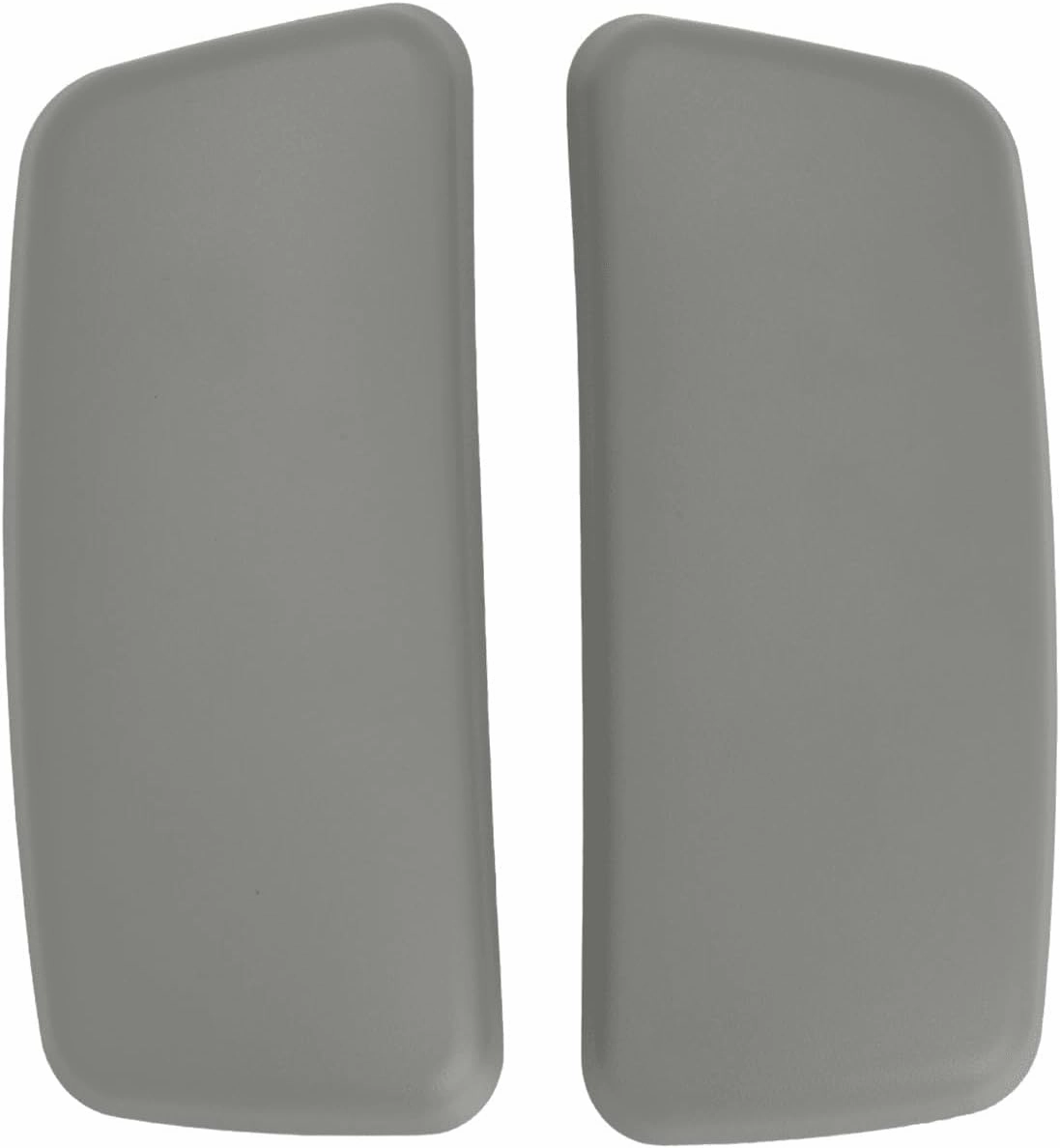 Office Chair Arm Pads Replacement - for Haworth Zody Chair Non-Slip Rubber Base Upholstered Armrests - Long-Lasting Universal Fit Office Chair Parts, Comfortable Support, Chair Repair Part