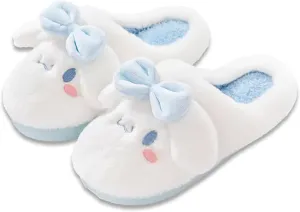 Ohjijinn Kawaii Slippers, Winter Warm Indoor Bedroom Shoes Women Girls