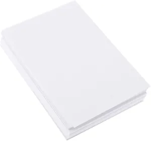 OHPHCALL 100pcs Watercolor Paper for Beginners and Students Smooth Texture Painting Paper for Sketching Crafting and Drawing for Artistic Creations and School