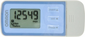 Omron Tri-Axis Pedometer with USB Plug