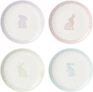 Oneida 898189 Bunny Hop Accent Plates, Set Of 4