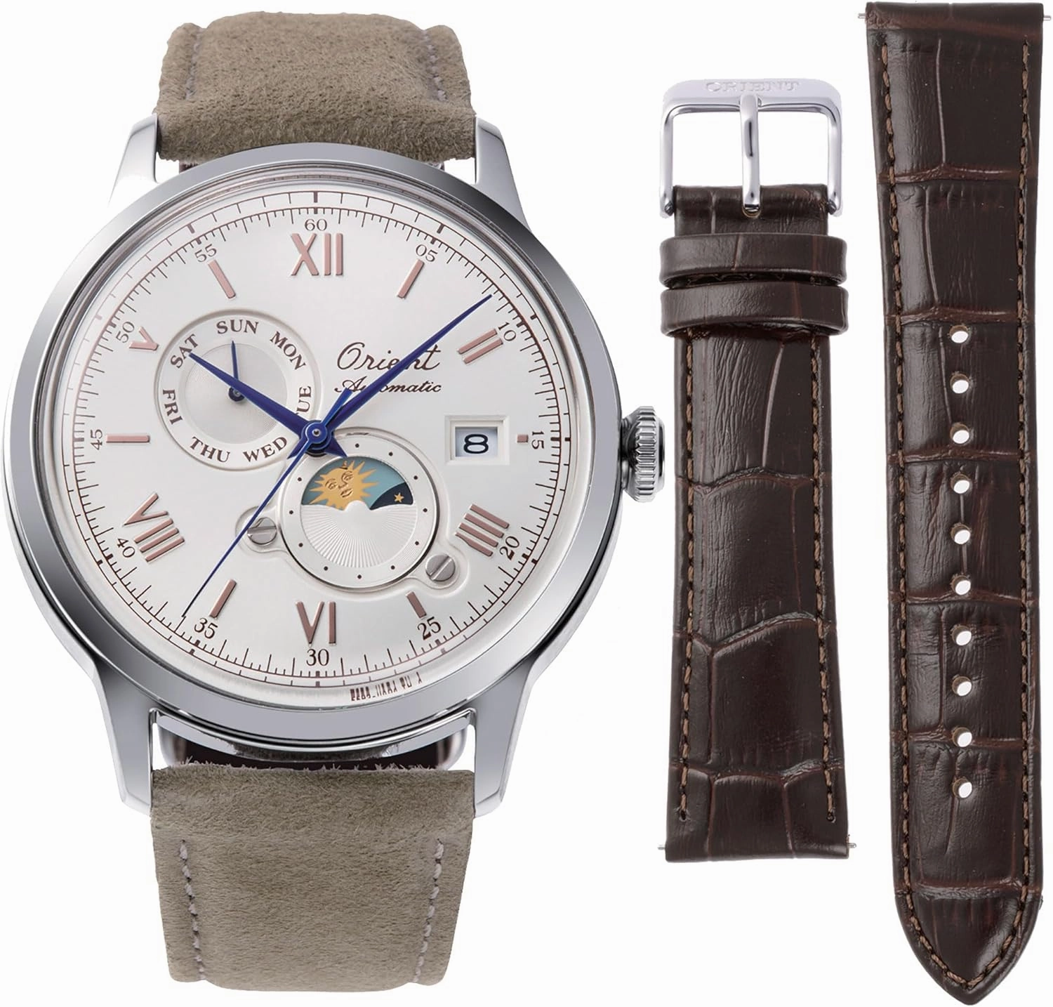 ORIENT Classic Sun & Moon AK08 Men's Automatic Manual Winding Watch