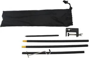 Outdoor Camping Lamp Pole Aluminum Alloy Lamp Hanging Stick Sturdy Light Holder for Tent