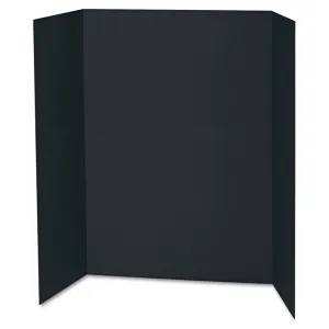 Pacon® Spotlight Corrugated Presentation Display Boards, 48 X 36, Black/kraft, 24/carton