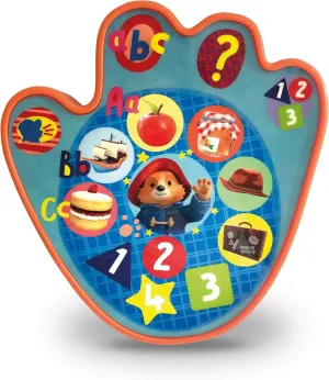 Paddington Bear,Paddington PB20 Interactive Bear Paw Tablet Toy-Helps Child Development, Learning, Recognition, Problem Solving, Motor Skills-Features 3 Fun Modes, 3  Years