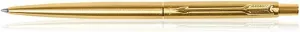 Parker Classic Gold GT Ball Pen, Black Ink, Medium Point, Gold Plated Body