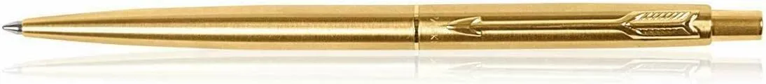 Parker Classic Gold GT Ball Pen, Black Ink, Medium Point, Gold Plated Body