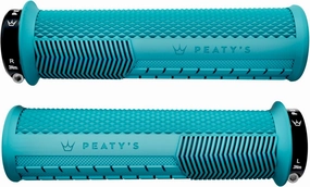 Peaty's Monarch Bicycle Grips - Durable, Ergonomic Finger Bar, Thumb Pad, All Day Riding, All Weather, All Terrain