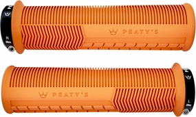 Peaty's Monarch Bicycle Grips - Durable, Ergonomic Finger Bar, Thumb Pad, All Day Riding, All Weather, All Terrain